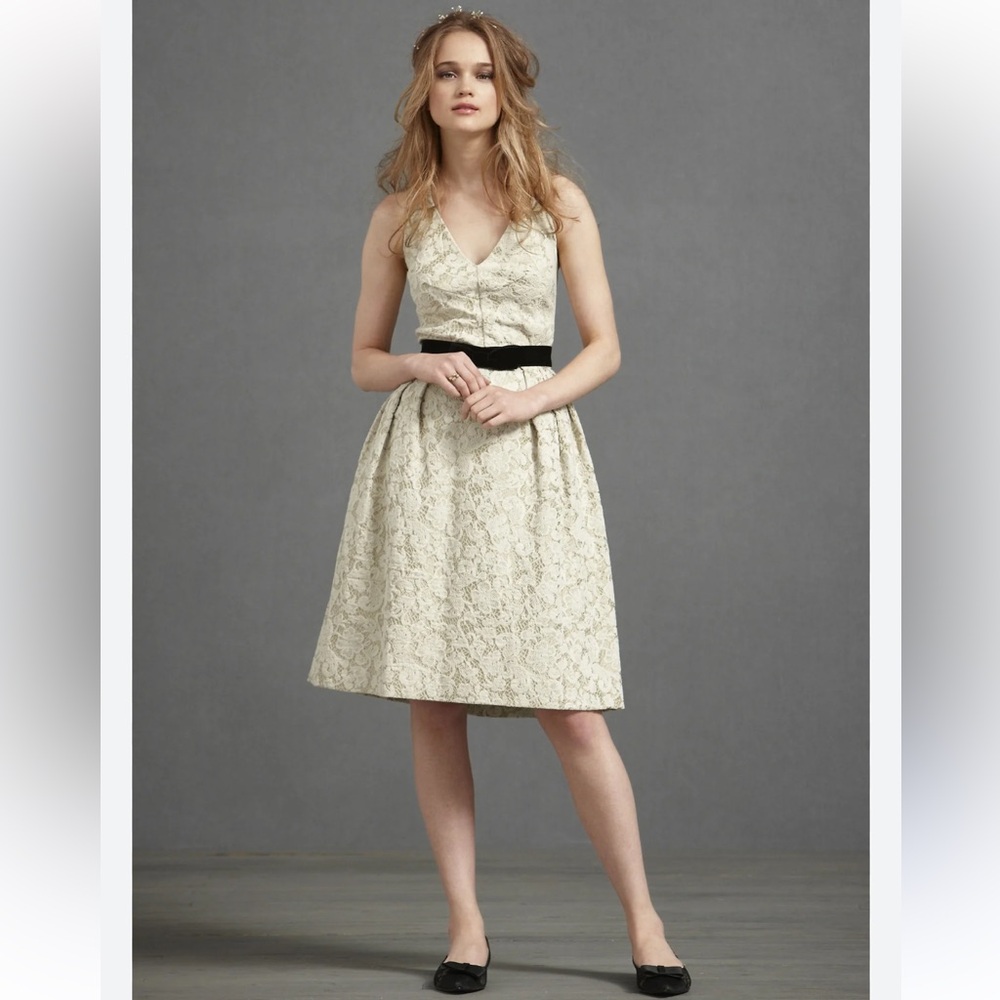 Ivory Lace Fairchild Dress - Picture 2 of 8
